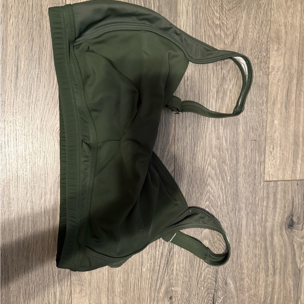 Green Women's Swim Top